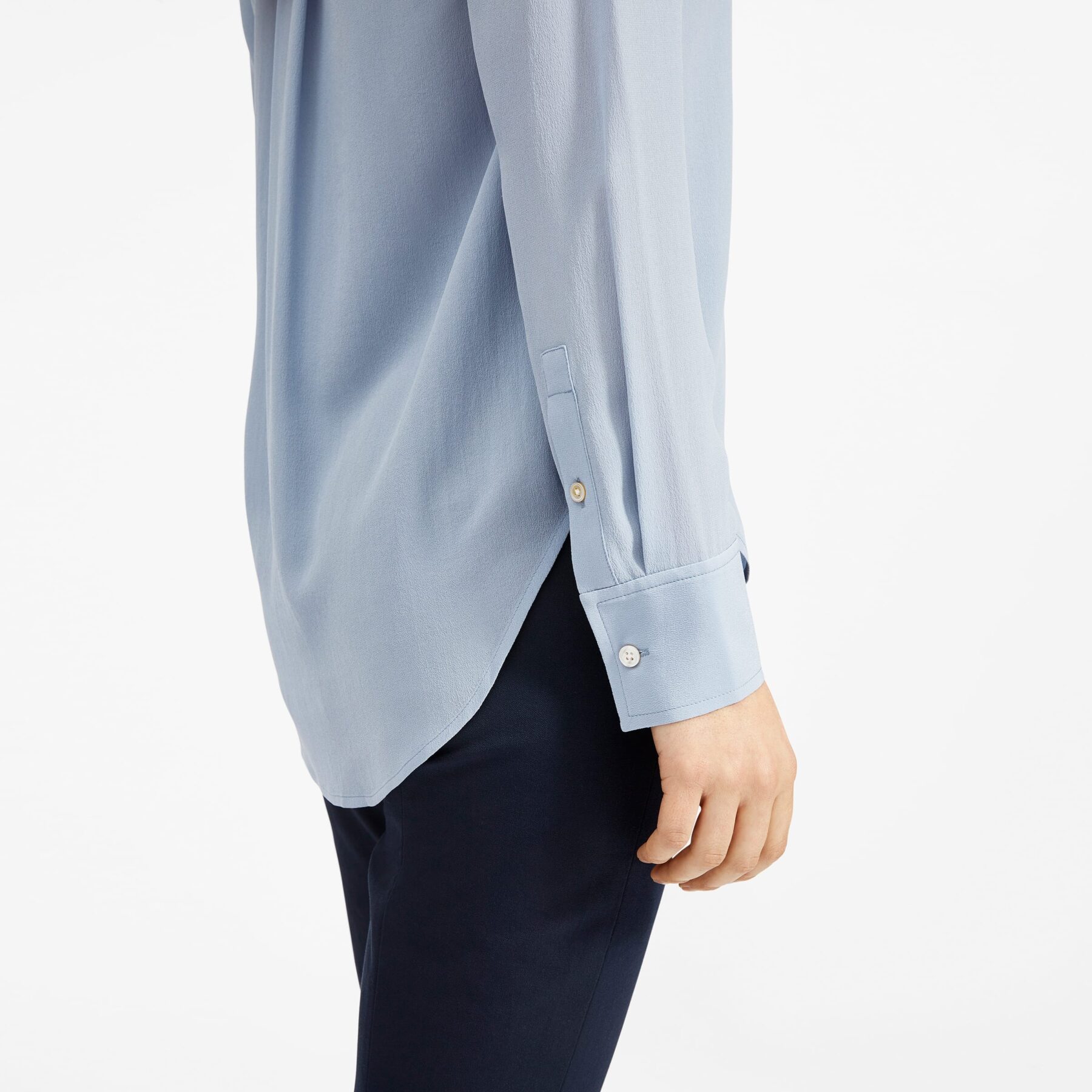Formal Light Blue Shirt-3