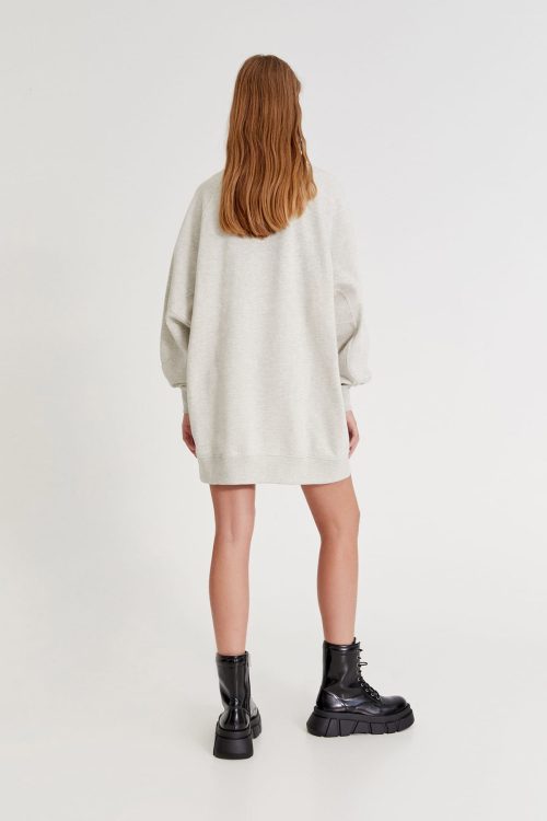 Full Sleeves Ivory T-Shirt-3